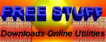Free downloads, Free utilities Free Online resources