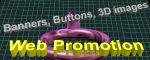 Web design order buttons banners and graphics